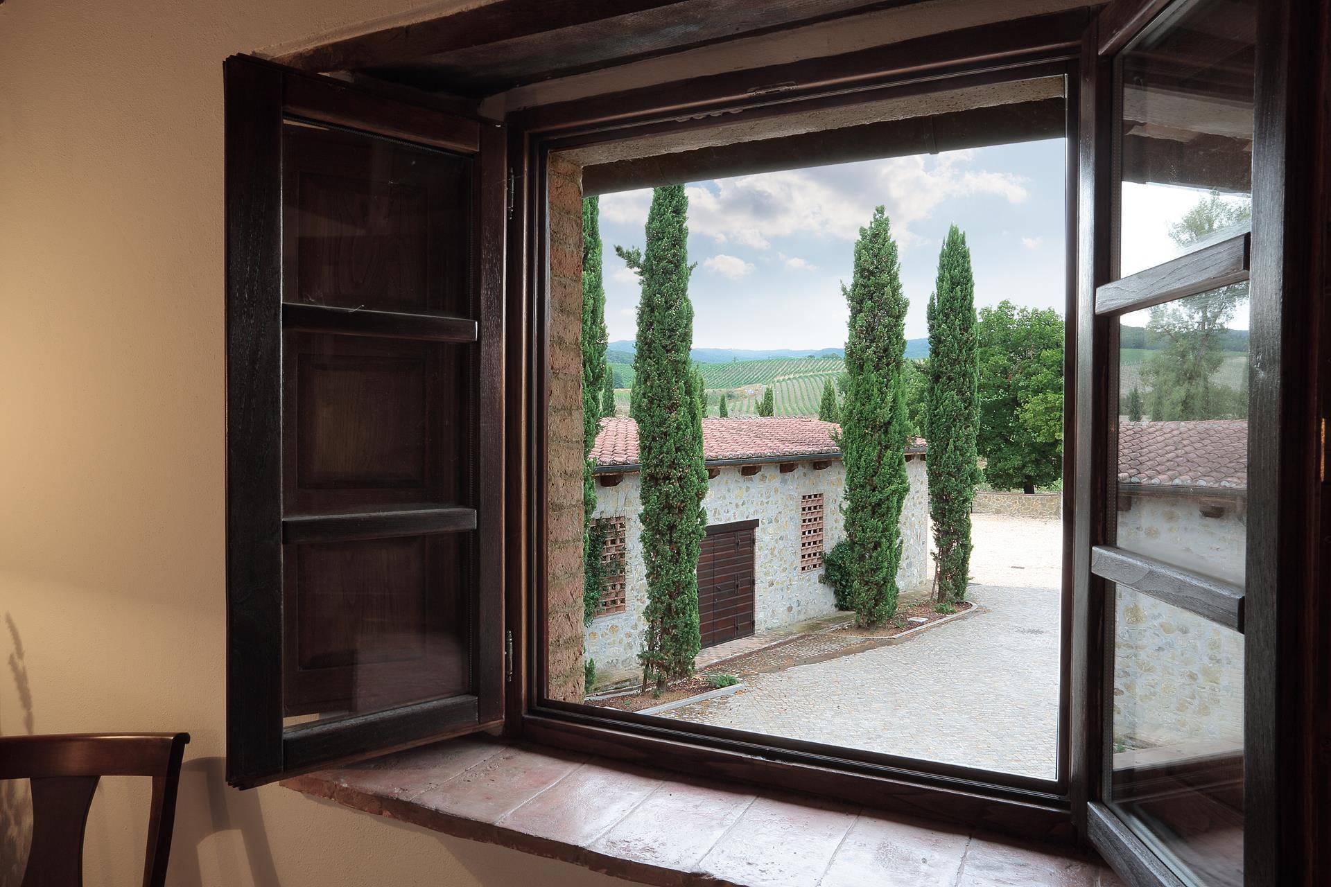 Vista dalla camera