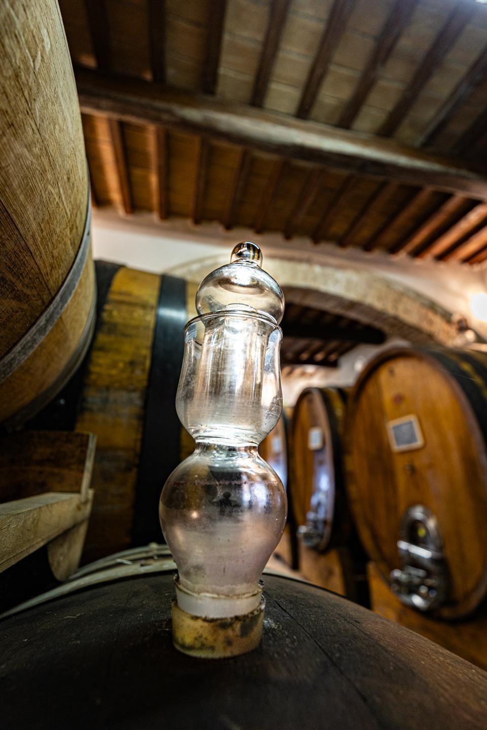 Particolare della botte